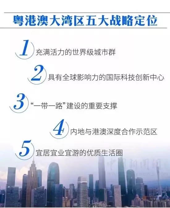 粵港澳大灣區的定位